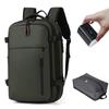 Vakuumversiegelbarer Kompressionsrucksack mit großem Fassungsvermögen und USB für Reisen
