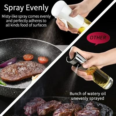 Spray Oil Sprayer Dispenser Bottle Kitchen Oils Spray Camping Beach Dispenser Olive Oil Oil Jar Baking Vinegar Soy Sauce Spray