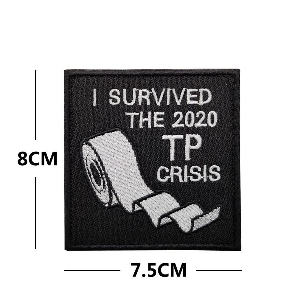 Tai Feng 'I Survived' Tactical Morale Embroidered Patch - Velcro Applique