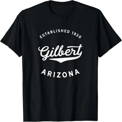 Classic Retro Vintage Gilbert Arizona 1920 USA Gift T-Shirt