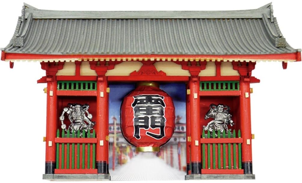 Woody Joe Half Type Kaminarimon Wooden Model Assembly Kit (Building)