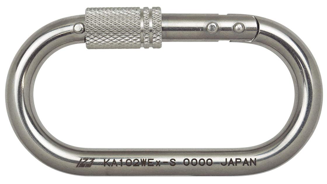 

123 Carabiner Ex Stainless Steel KA102 Double Stopper KA102WEXS