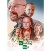 Breaking Bad Klassische Krimi-TV-Serie Poster Leinwandmalerei Heisenberg Drucke Wandkunst Bilder Moderne Heimzimmerdekoration