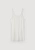UMARMUNG Linen Viscose Ribbed Sleeveless_Off White