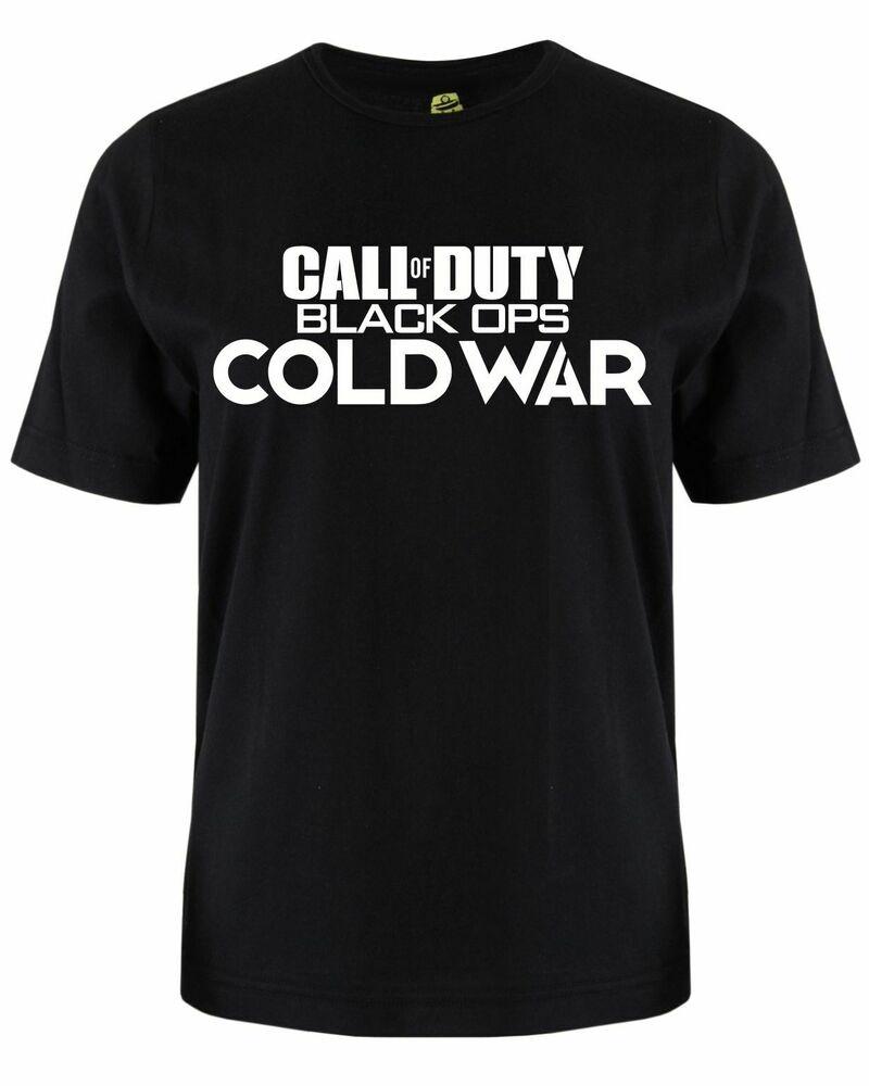 

Футболка Call Of Duty времен Холодной войны Футболка Cod Tee Ps5 Series X Black Opss