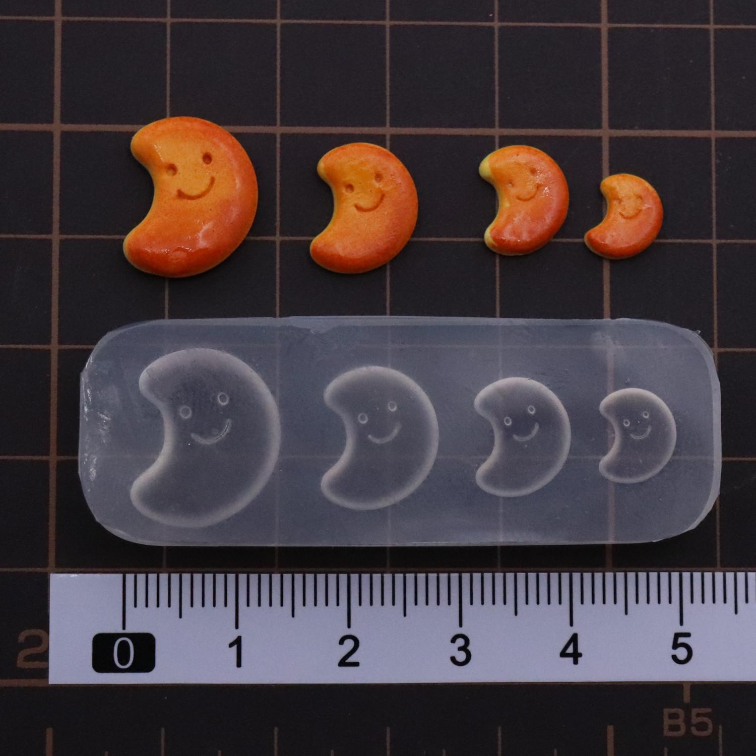 

1/12 Miniature Mooncake Mold for Dollhouse Polymer Clay DIY