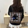 Women's Bag Tote Bag Women's Bag New Large-capacity High-end Plaid Tote Bag Shoulder Bag Double Shoulder