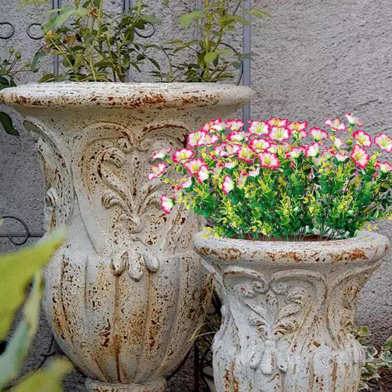 Fake Flowers Realistic Faux Plants UV Resistant Exquisite Home Decor Spring Decoration For Wedding Easter Hotel Studio