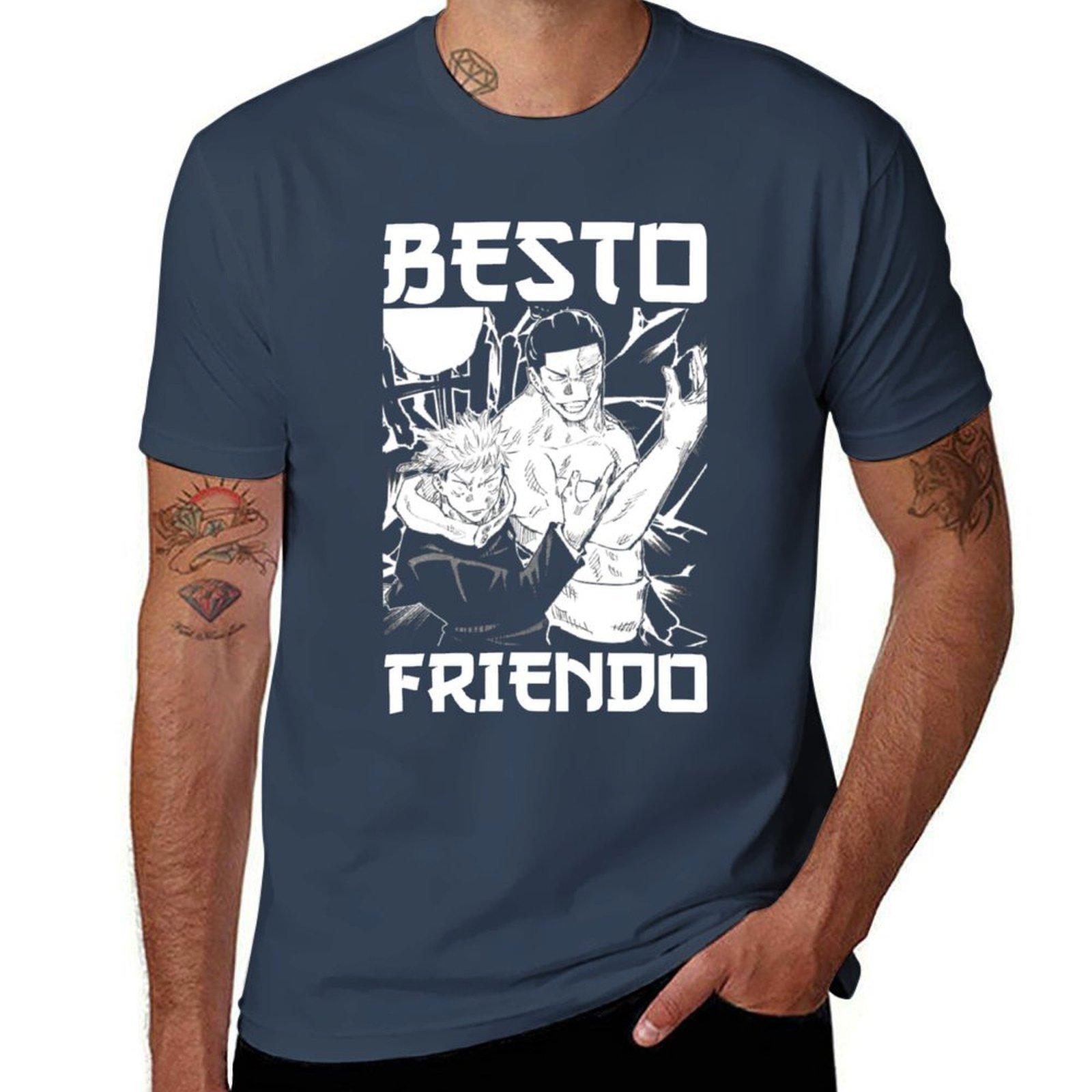 Besto Friendo Tshirt Nonshrink Basic Cotton Tshirt S
