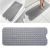 Comfort PVC Bathtubs Mats Suction Cup Stability, AntiSlip Water Proof Shower Bath Mats for Elderly and Children