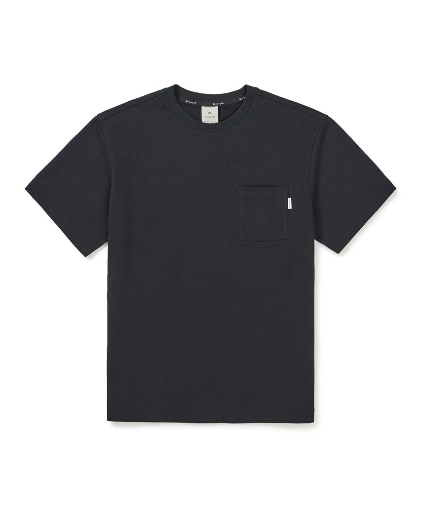 SNOWPEAK APPAREL Basic Pocket Short Sleeve T-Shirt (S25Mmfts19) Dark Navy