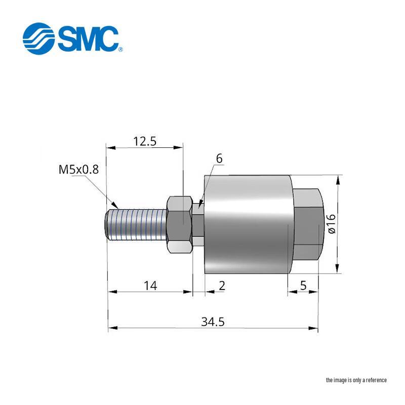 SMC JA Series Standard Floating Joint