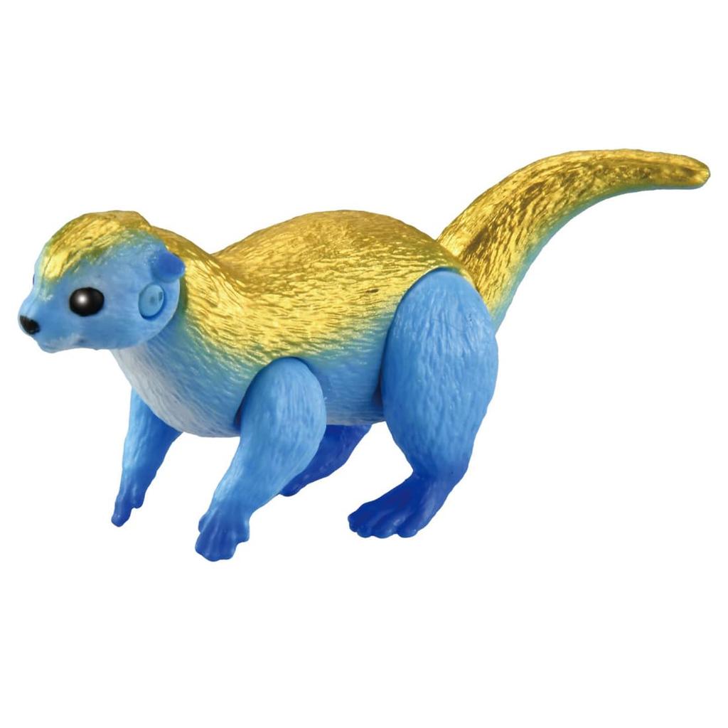 Takara Tomy Ania Adventure Continent Ania Kingdom Rutta and Friends Set Gold Animal Dinosaur Toy for Ages 3 and Up (King Ver.)