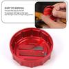 Red Brake Fluid Tank Cap Trim for Ford Bronco /Bronco Sport 21+ Aluminum Alloy