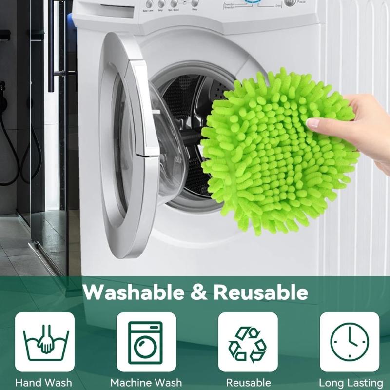 Mop Refill Cloth With High Absorbency Fibers Effortlessly Installation For Hardwood Tile MultiSurface Use