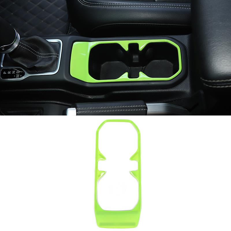 JIDIXIAN for Jeep Wrangler JL for Gladiator JT 2018 2019 2020 2021 2022 2023 2024 2025 Car Drink Cup Holder Decoration Cover