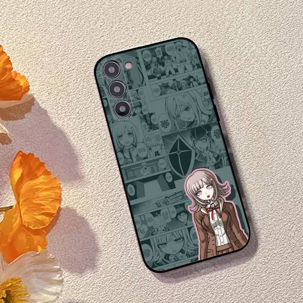 Danganronpa C-Chiaki Nanami Phone Case For Samsung Galaxy A73,A72,A71,A70,A53,A52,A51,Soft Silicone Black Cover
