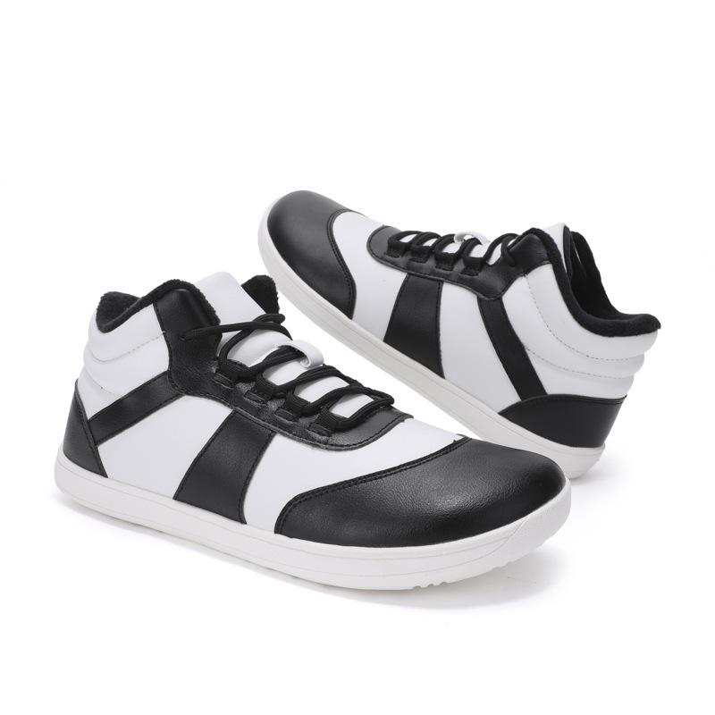 

New casual men s cotton shoes velvet snow boots warm couple low-top cotton boots platform snow shoes 46 белый