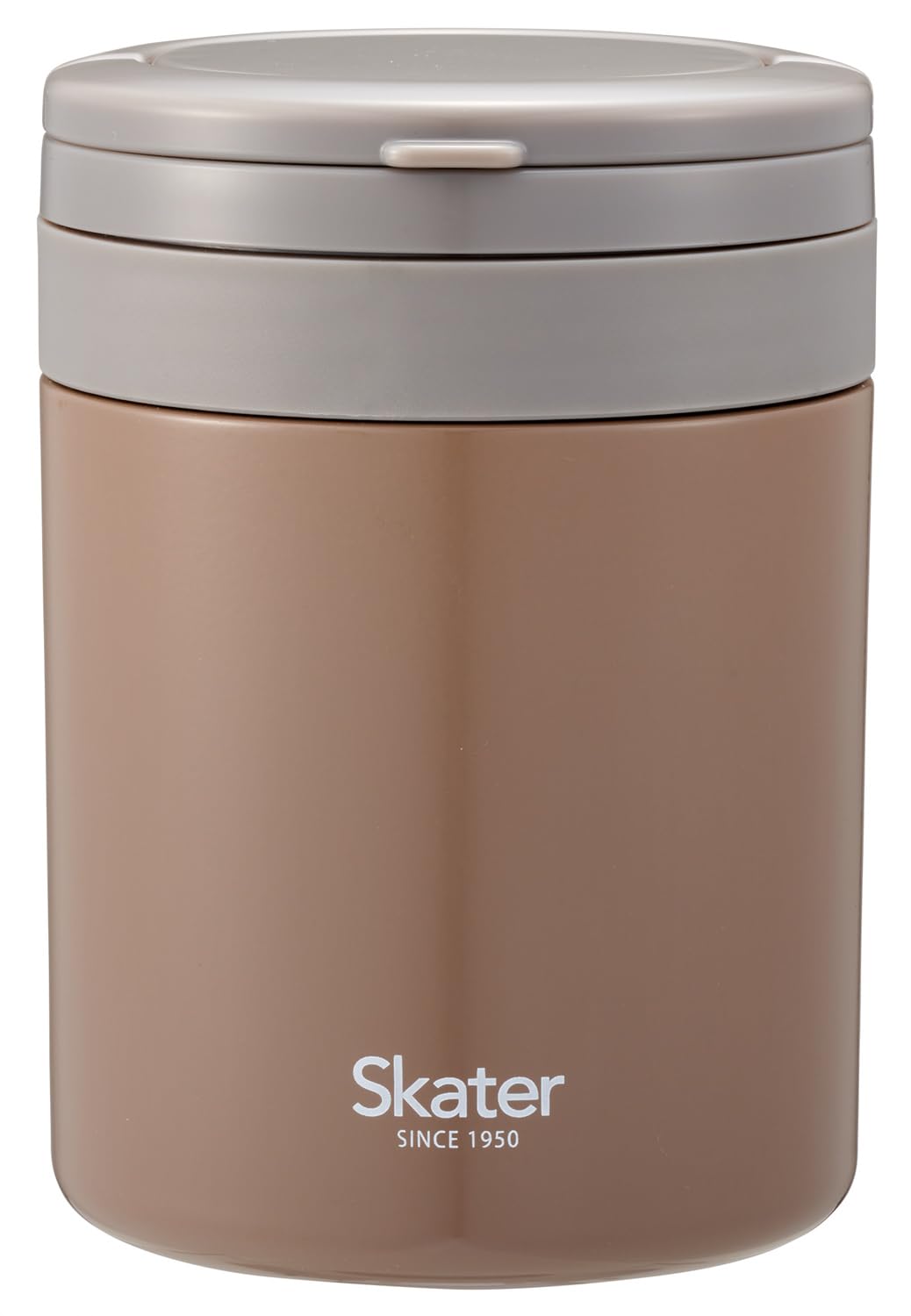 

Skater Insulated Soup 500ml with Folding Nut LJFO5AG Jar, Capacity, Handle, Antibacterial, Brown,