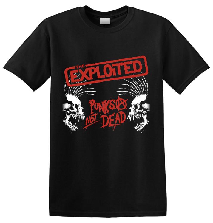 THE EXPLOITED - Punks Not Dead / Skulls T-Shirt S