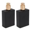 2 stücke Glas Spray Parfüm Flasche Dicht Gloden Zerstäubung Düse Parfüm Flasche Zerstäuber Schwarz