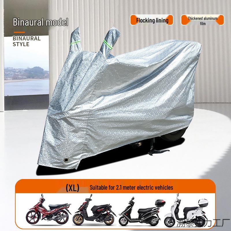 Rainproof Dustproof Electric Vehicle & Motorcycle Cover for Battery and Bicycle Cars - Special Sunscreen Protection