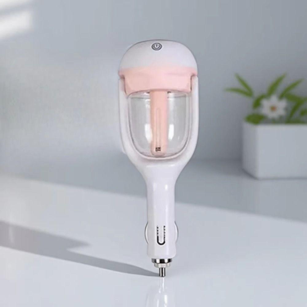 Portable Steam Air Purifier Refillable Car Air Freshener Auto Mist Maker  Vehicle Mounted