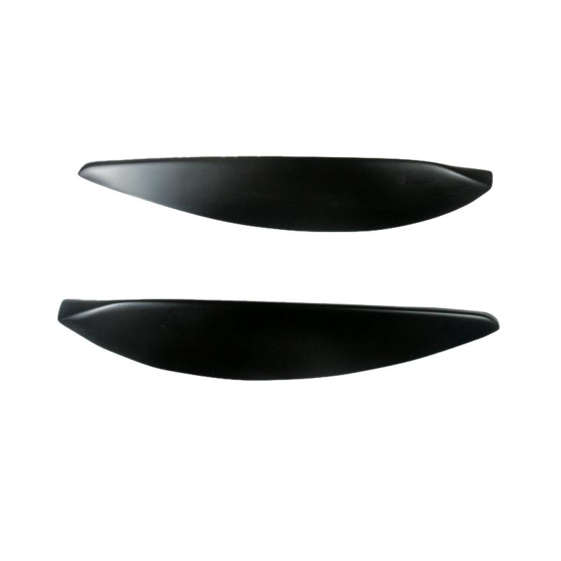 Car Front Headlight Lamp Eyebrows Eyelids Moulding Cover Trims For Opel Vauxhall Astra H MK5 2004 - 2009 2007 2008-A61E