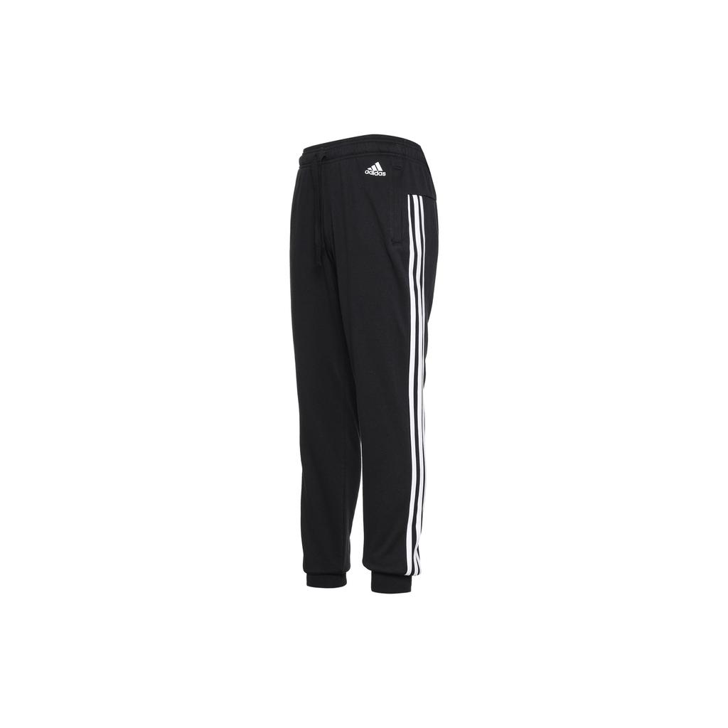 Adidas Striped Knit Joggers Women Bottoms Black S97113