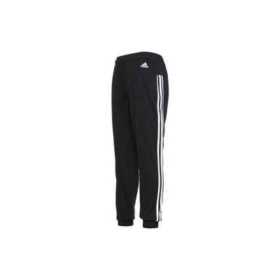 Striped Knit Joggers Women Bottoms Black S97113