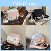 Child Cartoon Nylon Small Handbag With Splicing Design For Kindergarten Girls