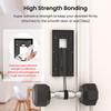 Adhesive Doorbell Mount with Video Doorbell 3 Plus 4 Battery Doorbell Plus Professional Without Drilling Installation