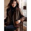 Mohan Yimei Women's Faux Lamb Wool Lined Winter Jacket