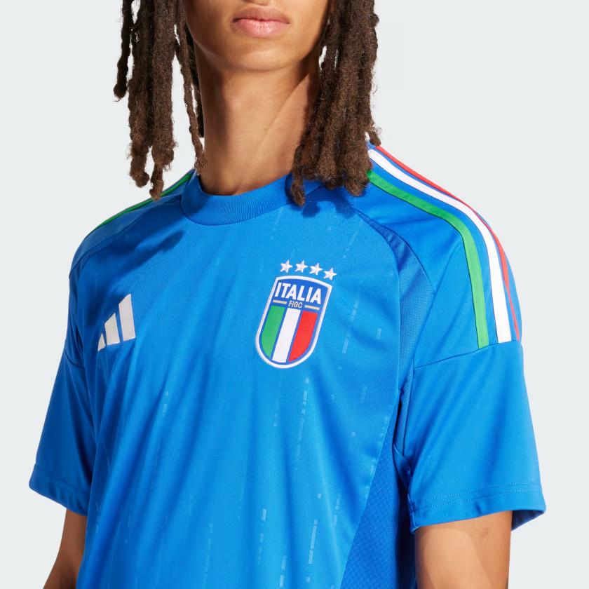 Adidas Italy 24 Home Jersey Blue Men Streetwear IN0657