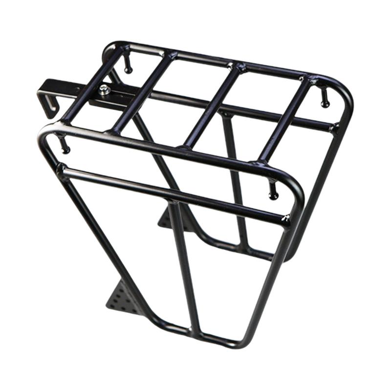 Cycling Cargo Rack Luggage Touring Carrier Racks Easy-to-Install Front Pannier Rack for Cycling Equipment Stand Footstock