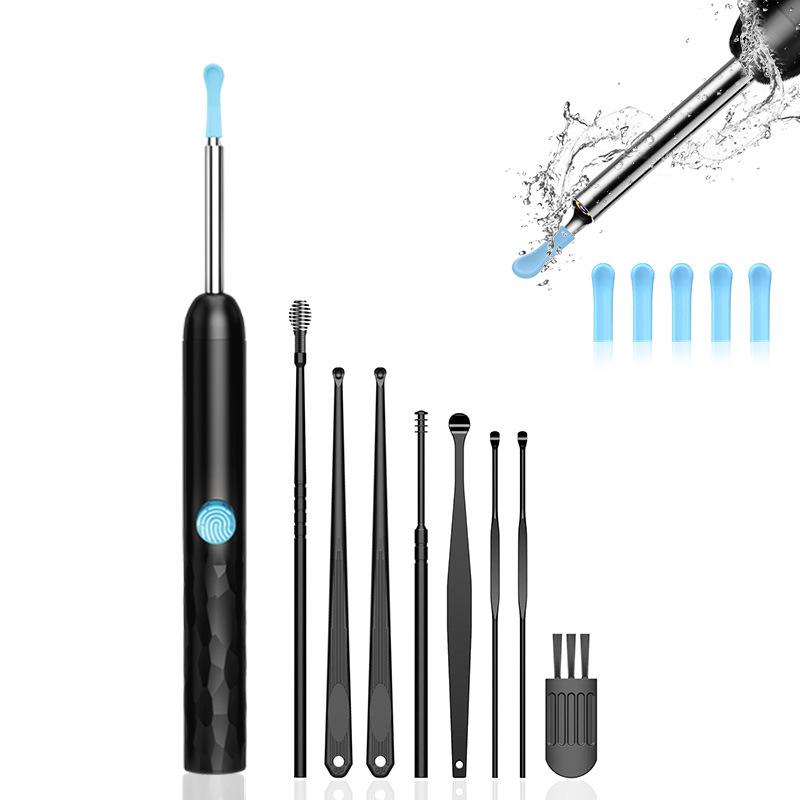 HD Smart Wireless Ear Endoscope Set with Luminous Ear Pick & 8 Accessories