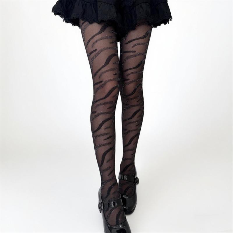 Sheer Invisible Women's Tights Home Pattern Slim Fit Nonslip Comfort Practical Nylon for Everyday Wear
