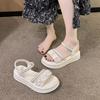 Open Toe Platform Roman Style Sandals for Women 2025 Trending Luxury Asian Size High Quality Daily Original Woman Shoes Sales