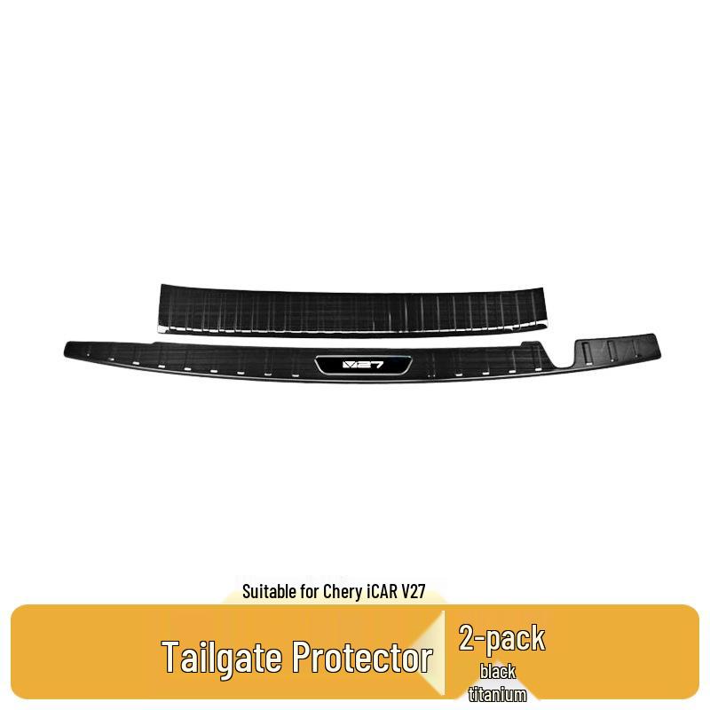 Customized Scuff Plates & Trunk Protection Stickers for Chery iCAR V27