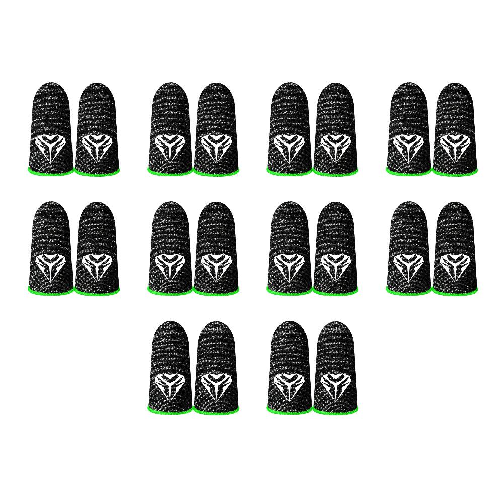 10/20Pairs Mobile Game Finger Cuffs for PUBG Breathable Gaming Finger Sleeve Anti-slip Fingertip Cover Touch Screen Finger Cots