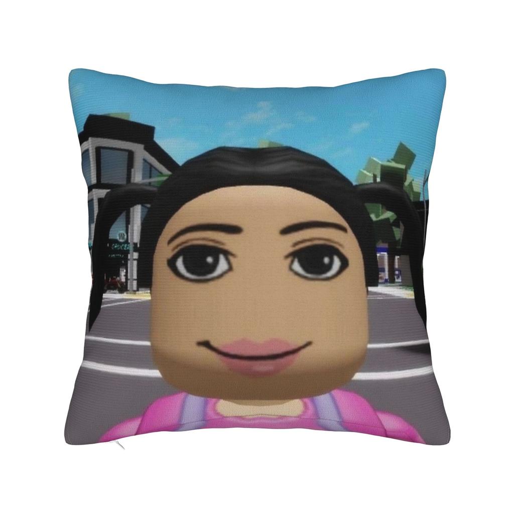 DDoras  and Boots Square Pillowcases Polyester Couch  Cushion Case Creative Decor Pillow Cover 4040