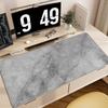 Gray series mouse pad cm overlocked Large size mousepad xxl Black desktop keyboard table pad gray series gaming desk mat