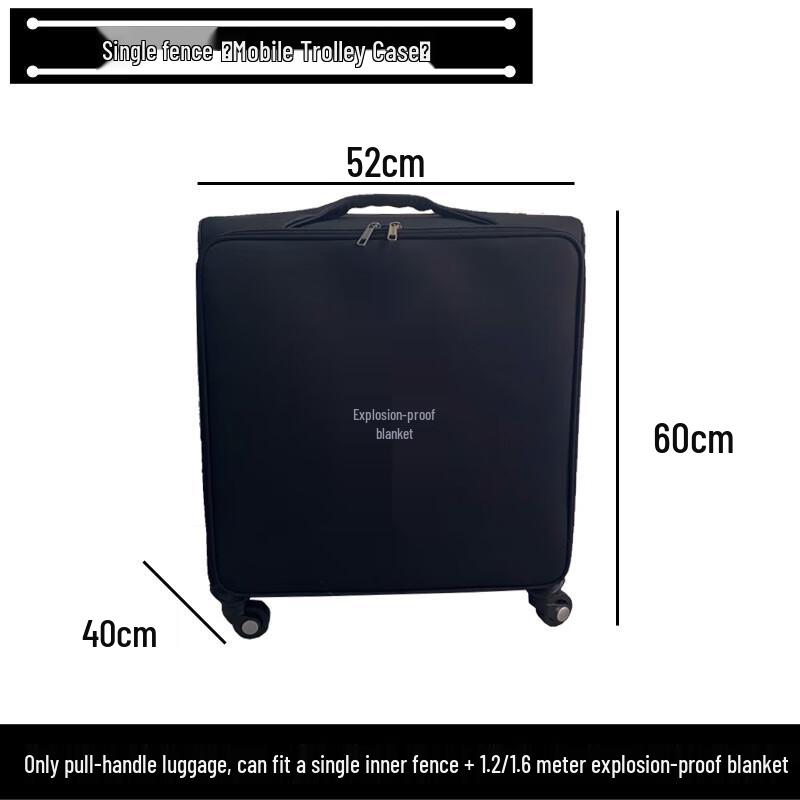 1.2m Rolling Security Equipment Transport Case