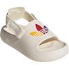 Adidas adiFOM Adilette Slide J Cream Active Purple Scarlet Kids Sneakers Cream-White Better-Scarlet JP5521