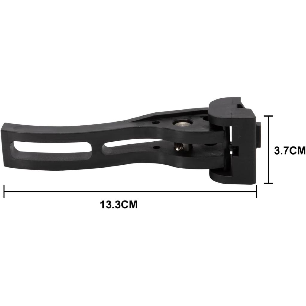 Tonneau Cover Clams Universal Replacement Parts For Hard Folding Or Soft Folding For Truck Bed, Rear Clamp Replacement (4 PCS)