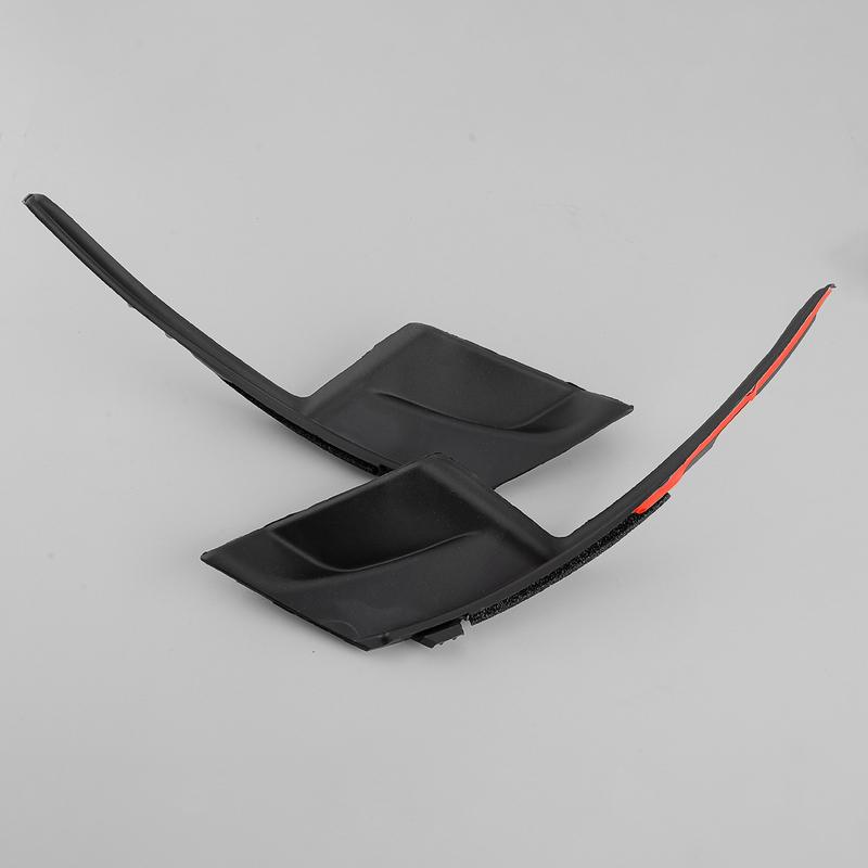 1 Pair Car Side Fender Hood Cowl Seal Trim End Cap Black Plastic 5386708020 5386608020 Fit for Toyota Sienna 2011-2018