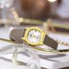 Small Student Watch Niche High-End Calendar Watch Women'S Light Luxury High-Value Oval Watch