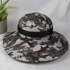 Pánský nastavitelný maskáčový rybářský klobouk typu kbelík