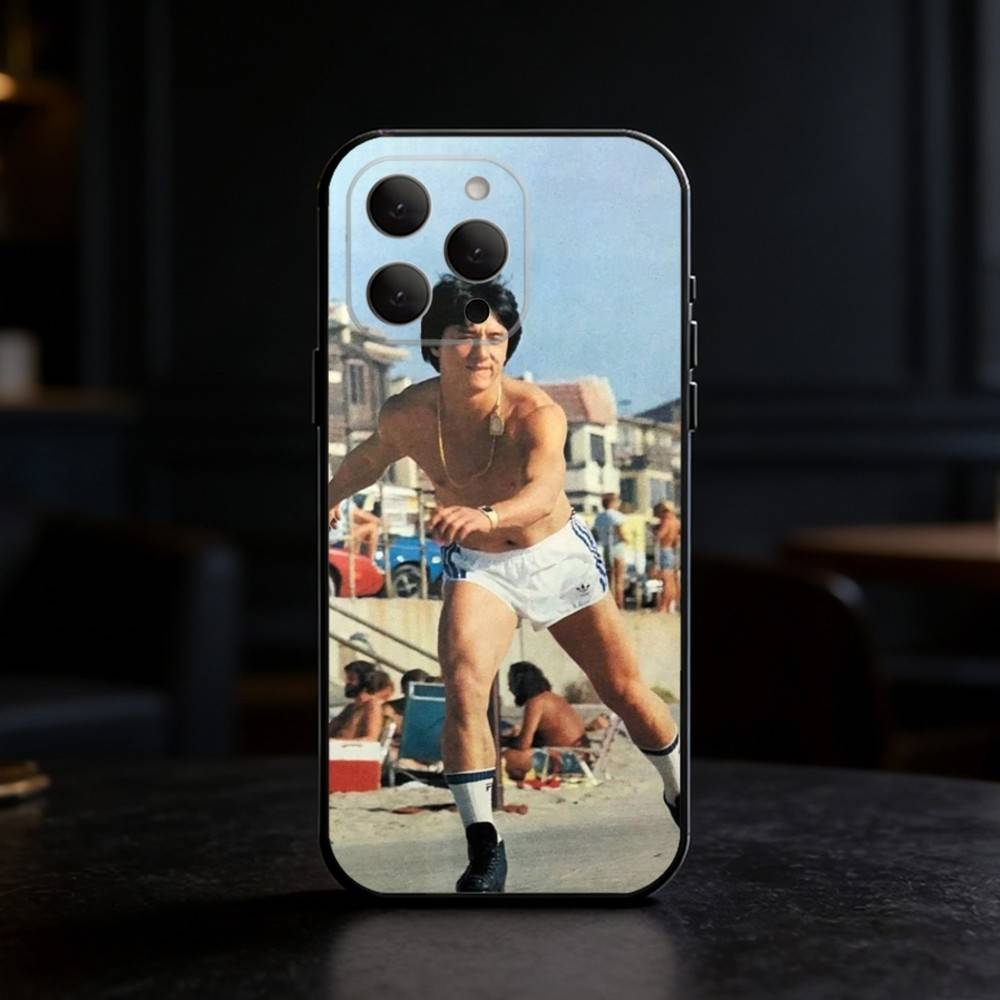 Kung Fu Star J-Jackie C-Chan Phone Case For iPhone 17,16,15,14,13,12,11 Plus,Pro Max,SE4Soft Silicone Black Cover