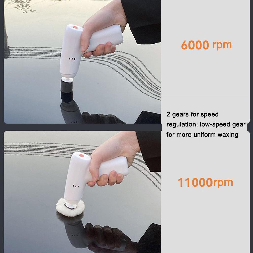 Mașină portabilă de lustruit mașină Slefuire automată electrică fără fir de mână, reîncărcabilă, de lustruit